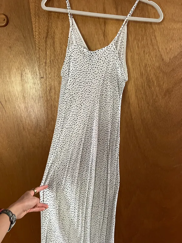 A new day maxi polka dot flowy dress - Image 11