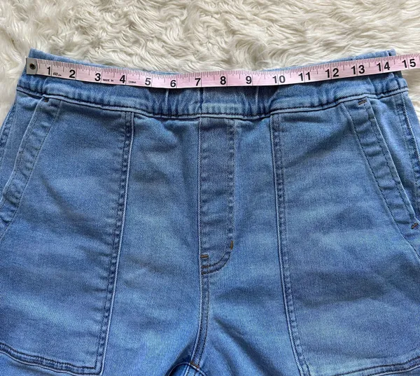 Madewell Jeans Pull-On Relaxed Elastic Waist Stretch Comfort Casual S - Image 9
