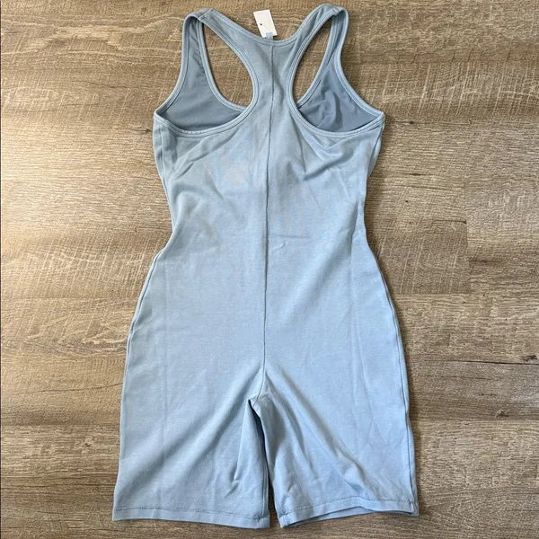 NWT SKIMS Outdoor Mid Thigh Onesie In Dust Size Large - Image 3
