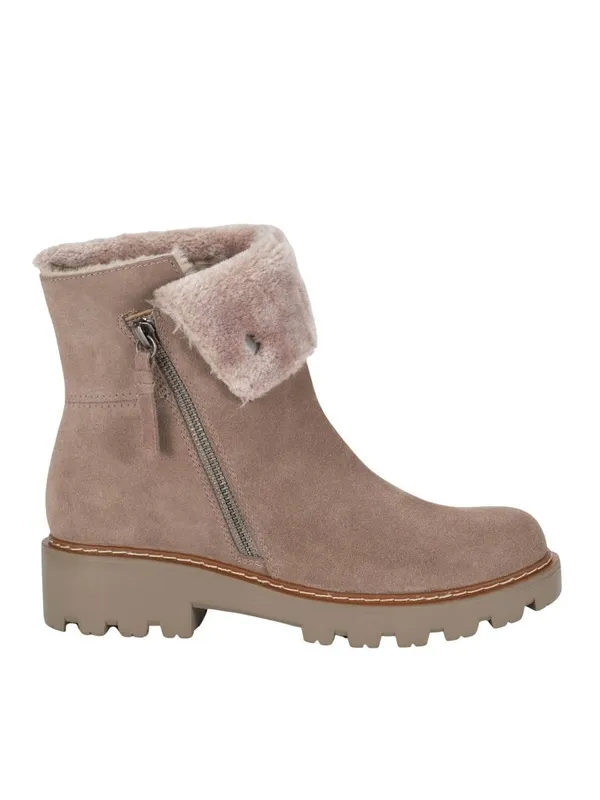 NWT Baretraps Wyoming Suede Ankle Winter Hiking Boots BT28506 Taupe Brown 7.5M - Image 2