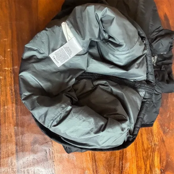Eddie Bauer‎ Vest Womens Size M Black Down Puffer Full Zip - Image 6
