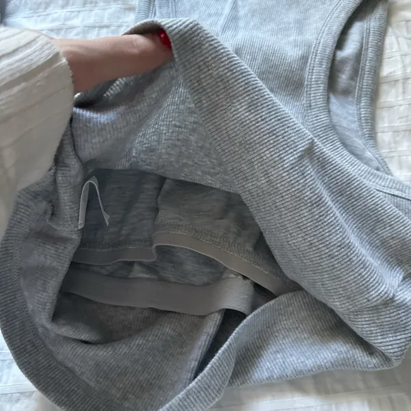 OFFLINE by Aerie Tank Grey - Image 3