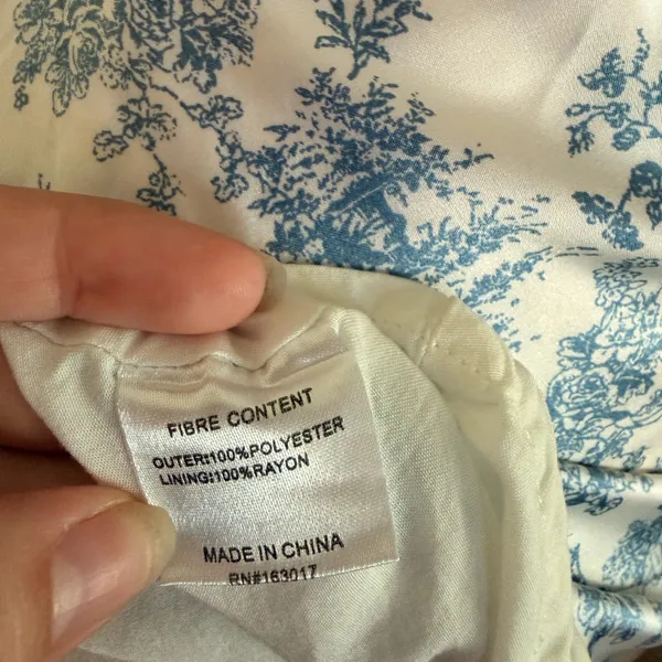 Princess Polly Blue Floral Chemise - Image 8