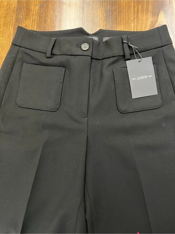 J. Crew Carolina pant in four-season stretch in Black Size 4 NWT - Image 8