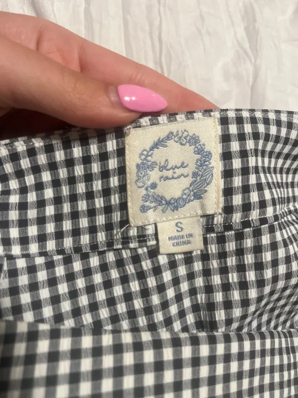 Black & White Checkered Skort Multiple - Image 2