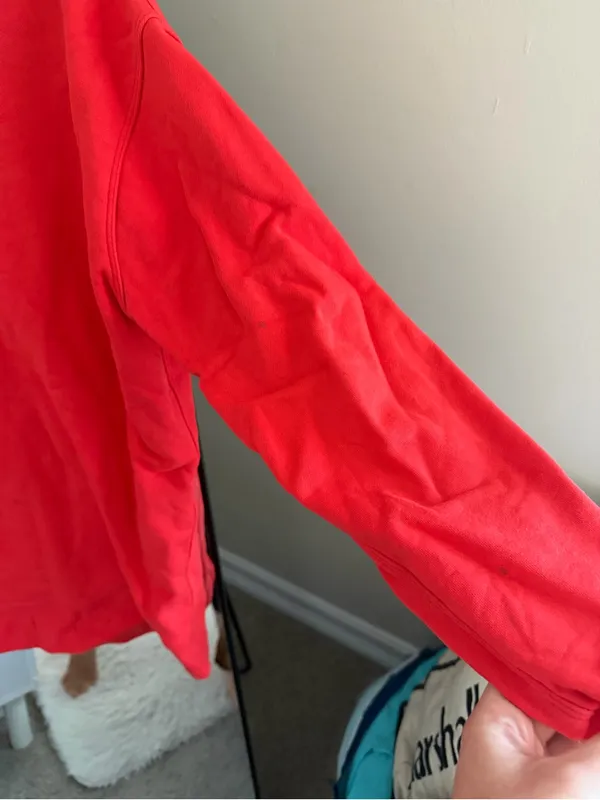 Lululemon Bright Red Crewneck Sweatshirt - Image 4