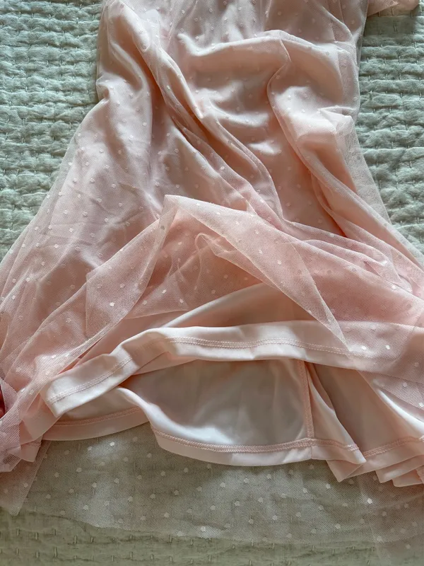 Boutique Pink v neck midi dress - Image 8