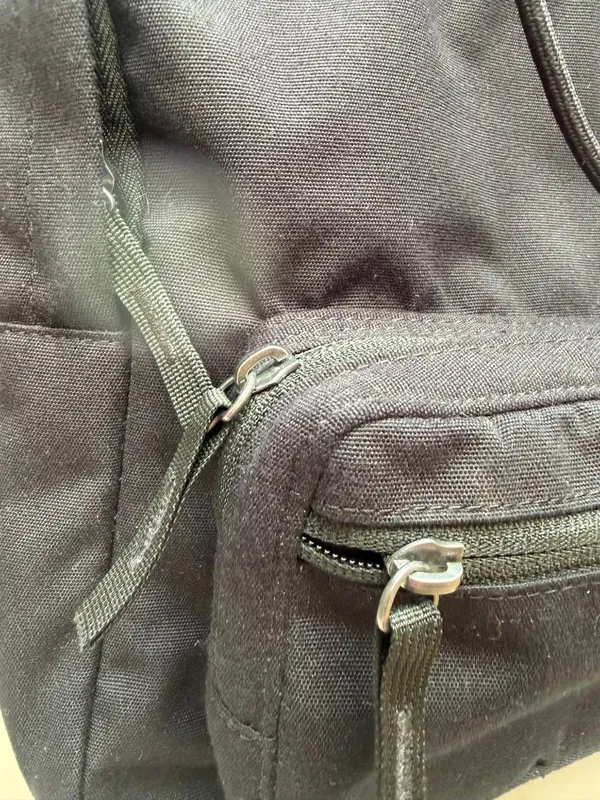 Nike Black Backpack with Front Pocket and Adjustable Straps - Image 6