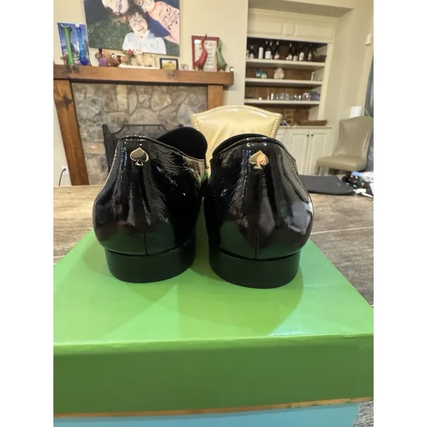 Kate Spade New York Genevieve Black Loafer Z3009‎ Women's Size 8 M!! - Image 5