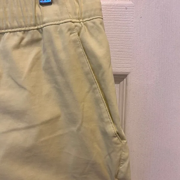The‎ North Face Womens Hiking Shorts Fluorescent Green Activewear Large - Image 3