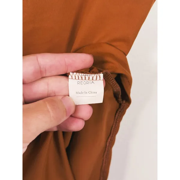 REORIA High Neck Sleeveless Bodysuit Womens M Fall Stretch Layering Minimalist - Image 10
