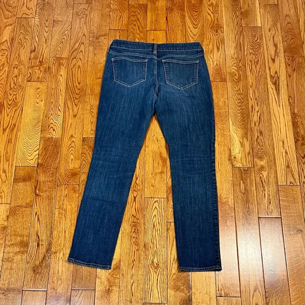 Old Navy Blue Skinny Jeans with Distressed Details New Without Tags - Image 2