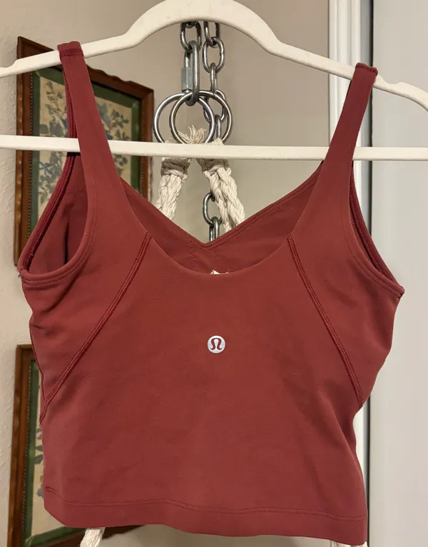 Lululemon Red Align Tank - Image 2