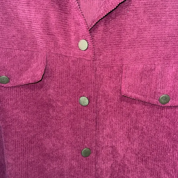 SHEIN Oversized and comfortable rust colored jacket/shirt - Image 2