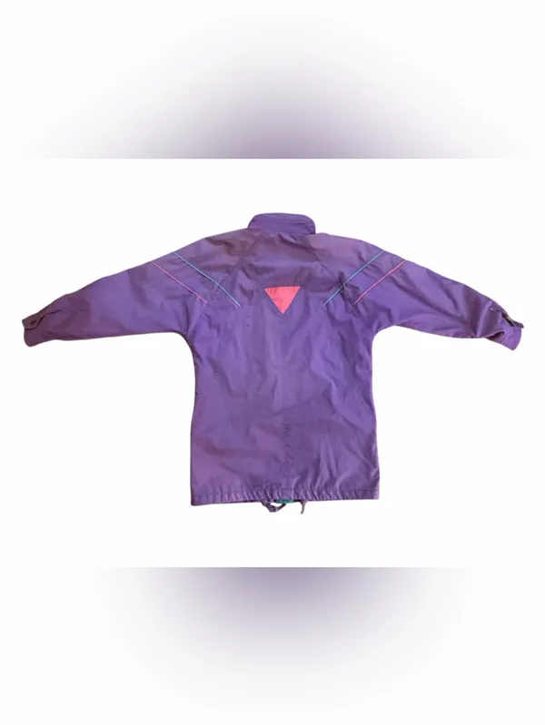 Vintage Purple Jacket with Pink Lining - Image 2