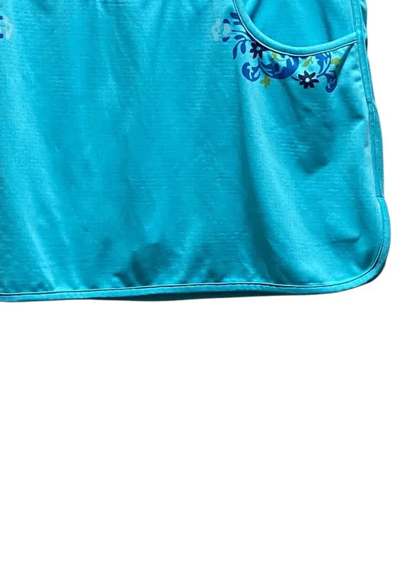 Athleta Blue River Athletic Skorts Blue Size L Tall Tennis Golf Pickle Ball Cute - Image 7