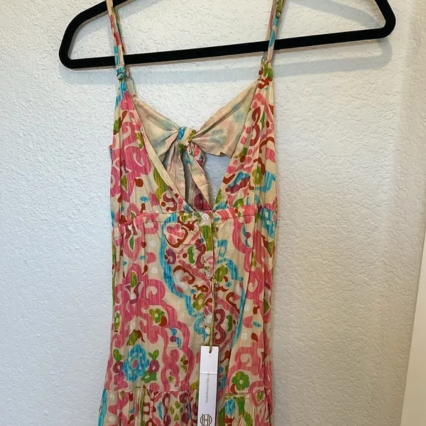 NEW House of Harlow 1960 Boho Maxi Dress with open‎ back and tie NWT - Image 8