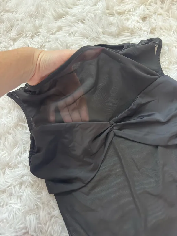Black mesh going out top Size XS - Image 2