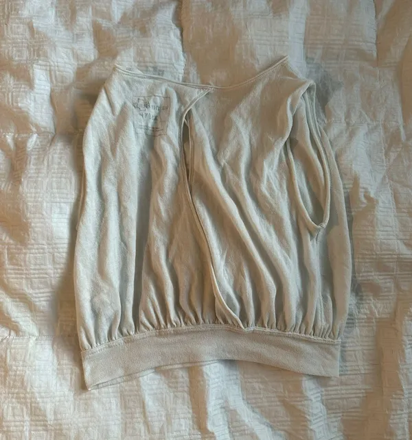 White Criss Cross Tank - Image 2