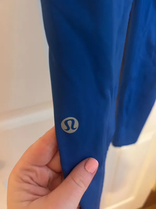 Lululemon Fast And Free Leggings 25" Blue Royal - Image 2
