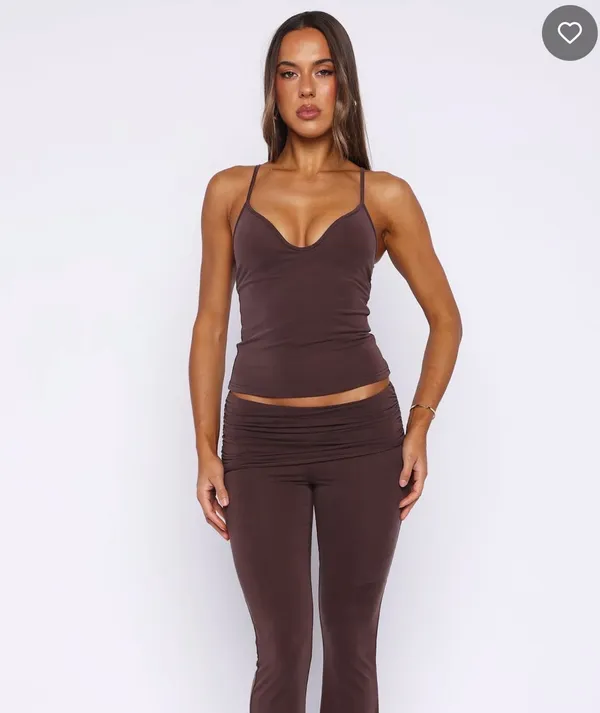 White Fox Eiffel Lights Top Chocolate Small - Image 2
