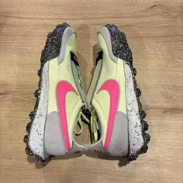 Nike Waffle Racer Crater Women's Racing Trail Running Shoes Barely‎ Volt 6.5 - Image 6