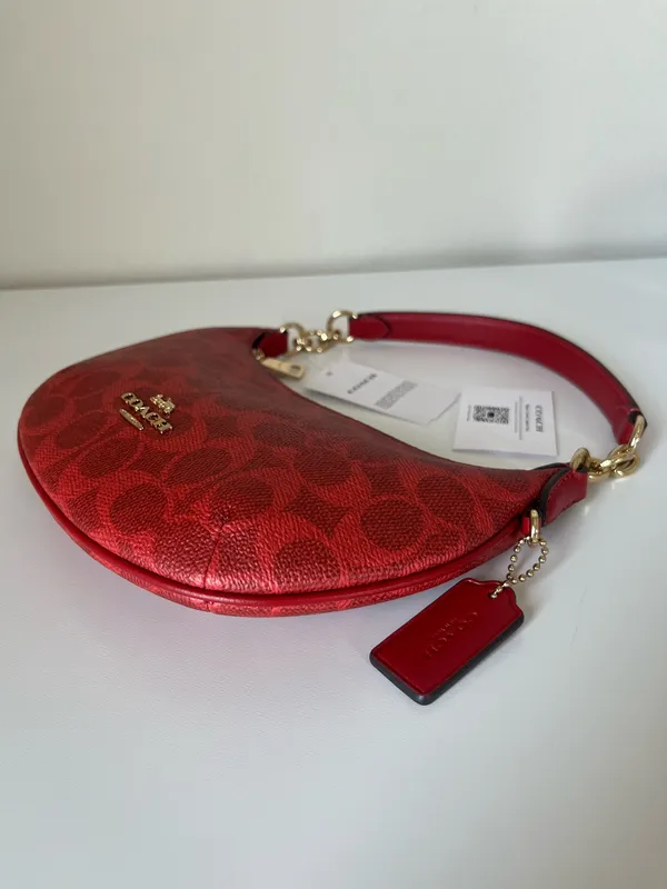 Coach Mini Payton Hobo In Signature Canvas - Image 3