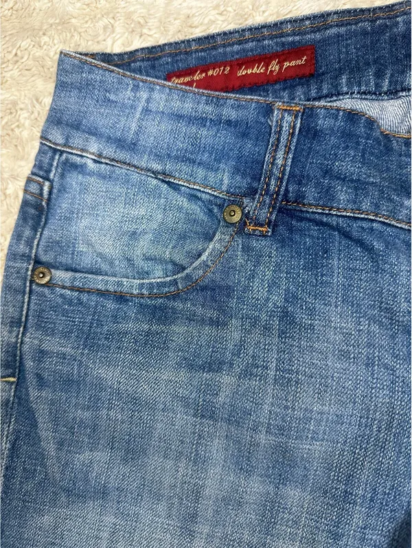 Citizens of Humanity Ingrid 'Traveler #072' medium wash bootcut denim jeans Y2K - Image 3