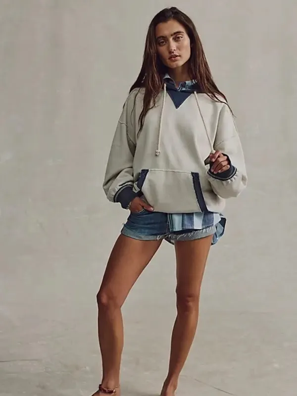 NWT Free People We The Free Lou Baked Hoodie - Image 3