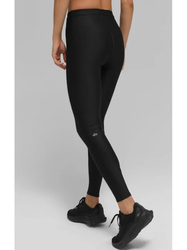 Alo Airlift High-Waist Light Speed Leggings Black Hi-Rise Waisted Tights Pants S - Image 2