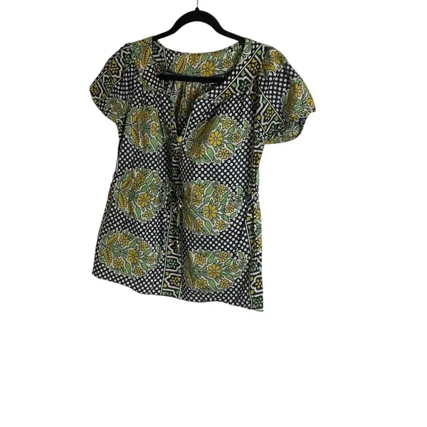 Floral Print Women's Top 100% cotton size medium - Image 2