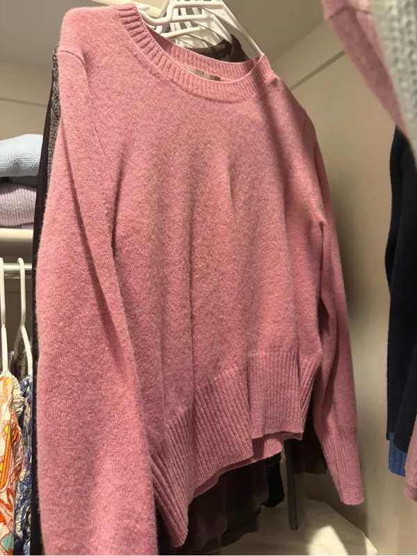 J. Crew Dusty Rose Crewneck Sweater - Image 2
