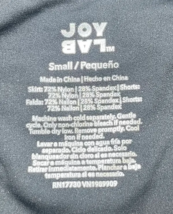 Joy Lab Women’s Skort Black Size Small NWT Tennis Golf Pickleball - Image 7