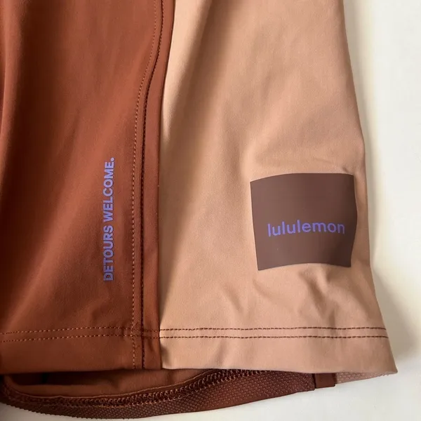 Lululemon Hike to Swim Short 6" Ancient Copper / Pink Clay Women’s Size 6 - Image 4