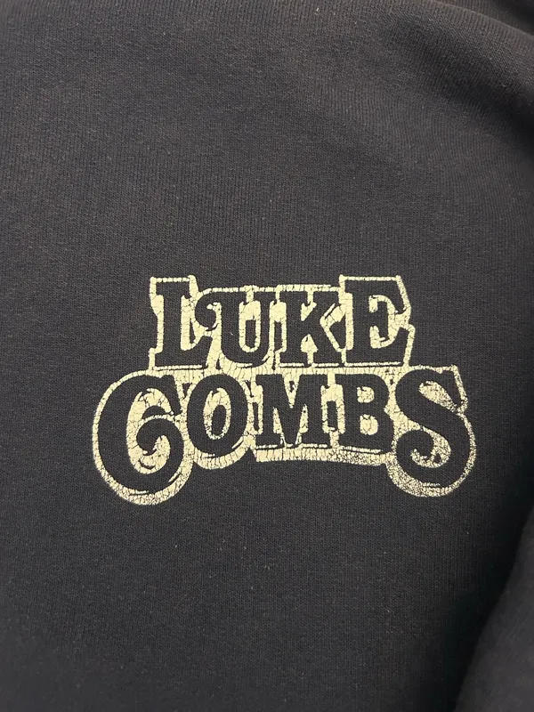 Luke Combs beer never broke my heart hoodie - Image 3