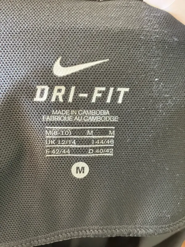 Nike Black Dri-FIT Performance slacks medium - Image 2