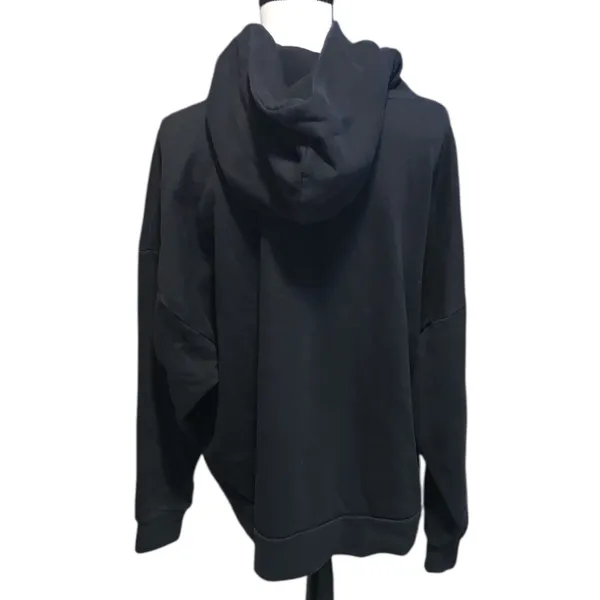 DSG Unisex XL High Neck Black Pullover Sweatshirt Hoodie Fleece - Image 5