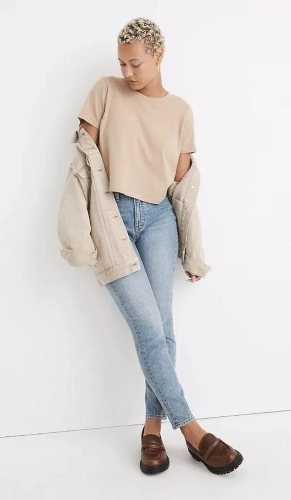 Madewell The Perfect Vintage Jean Heathcote Wash Womens Size 25 - Image 2
