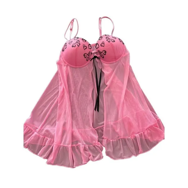 Inner Secret Pink babydoll size L Size L - Image 2