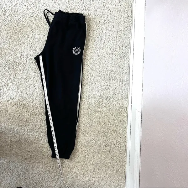 PINK Victoria's Secret Black Track Pants - Image 5