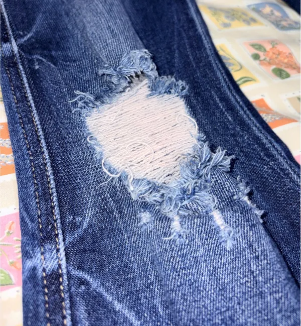 Flying Monkey Flare Jeans Blue Size 24 - Image 3
