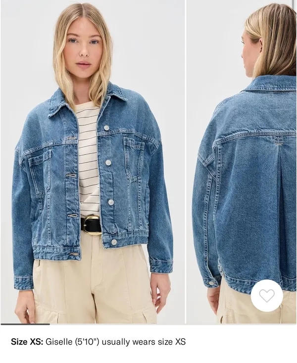 Free People Opal Swing Denim Jacket - Image 2