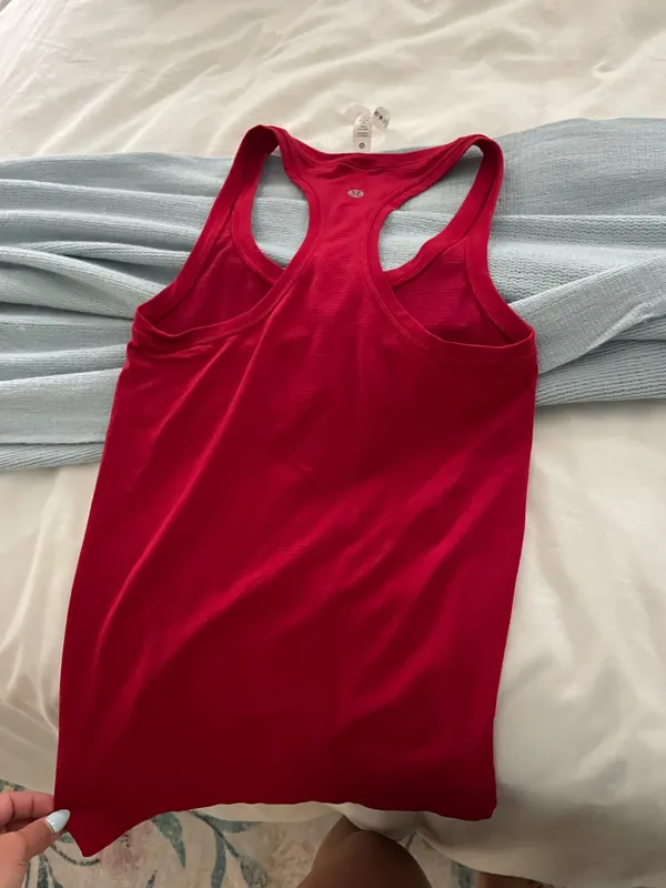 Red Lululemon Tank - Image 7