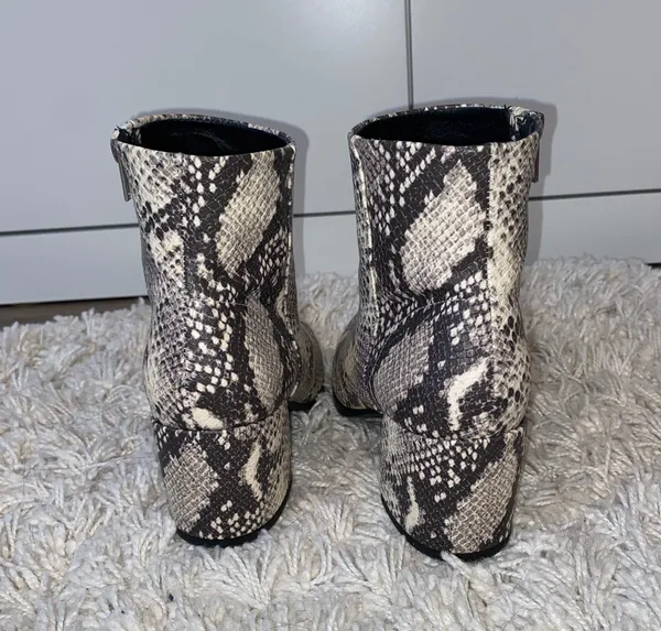 Madden Girl Snake Skin Booties - Image 4