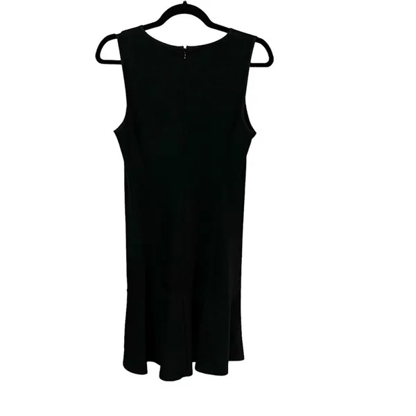 Theory Nikay Black Fit & Flare Mini Dress Size 10 NWT LBD - Image 7