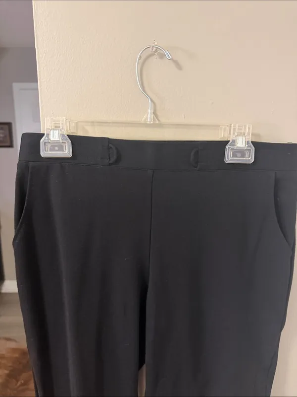 Betabrand classic kick crop pants office leggings M - Image 3