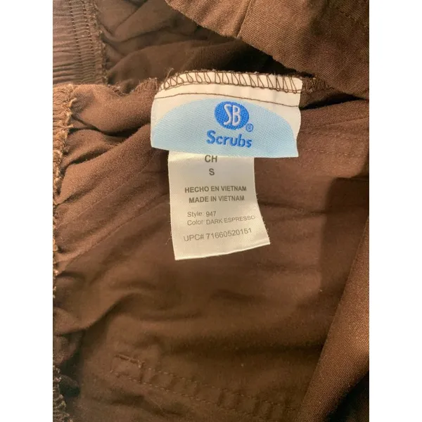 Scrubs Women's Dark Espresso Scrub Pants Brown - Image 3