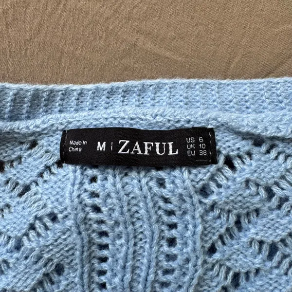 Zaful Balloon Sleeve Knit Cardigan - Image 6