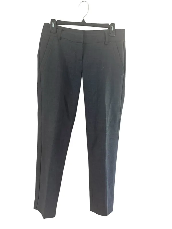 Ann Taylor Charcoal High-Waist Tailored Trousers - Image 10