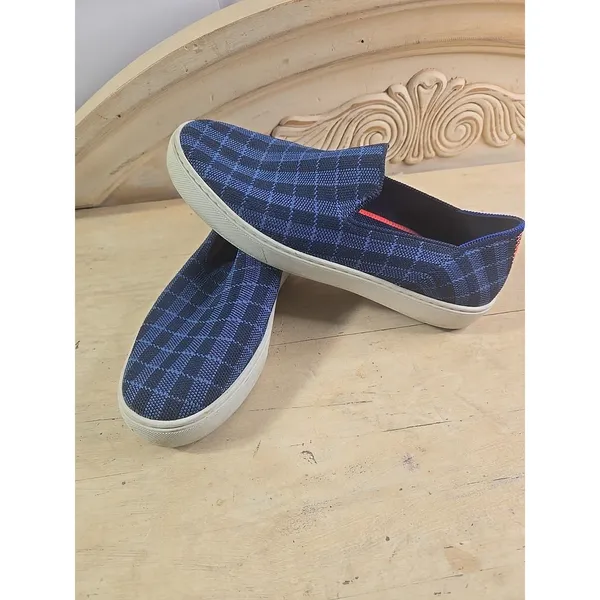 Rothys The Sneaker Shoes Womens size 9 Blue Slip On - Image 7